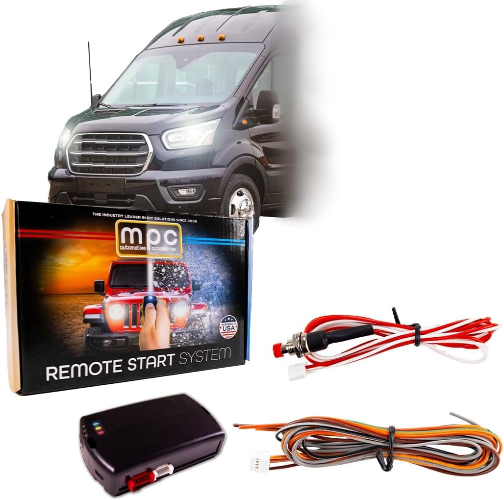 MPC Complete Factory Remote Activated Remote Start Kit for 2022-2023 Ford Transit-250 Key-to-Start - Firmware Preloaded