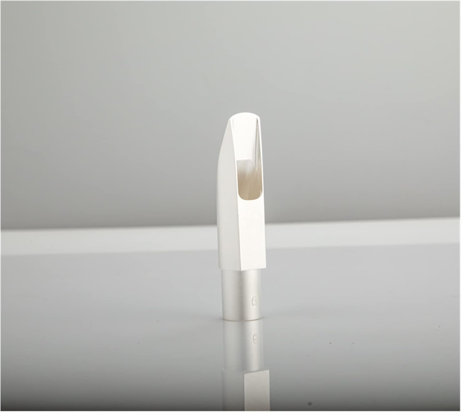 Sax Replacemen Set Professional Tenor Saxophone Alto Saxophone Metal Mouthpiece Gold- Plated and Silver- Plated Accessories Saxophone Accessories (Color : Sliver Soprano 8)