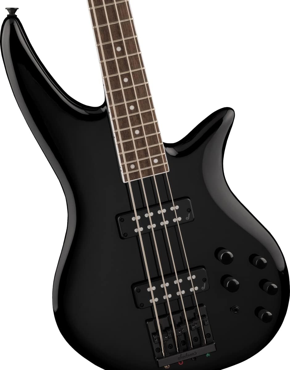 Jackson X Series Spectra Bass SBX IV, Gloss Black, Laurel Fingerboard