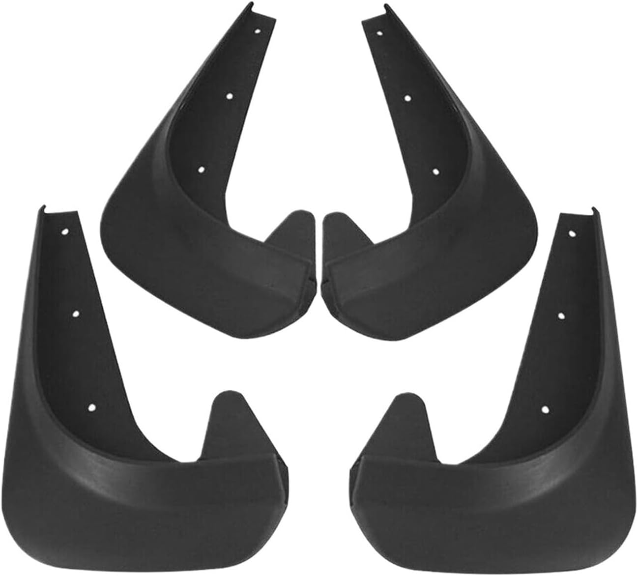 Car Front Rear Mud Flaps Splash Guards Fender Mudguards Universal Auto Accessories 4PCS Compatible for Mustang GT 2008-2021