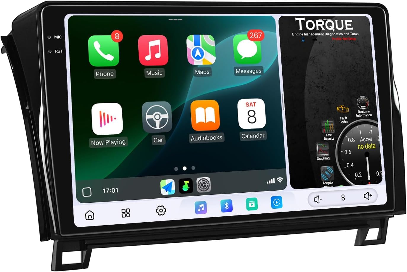 JOYING Car Radio for Toyota Tundra 2007-2013 & Toyota Sequoia 2008-2022, 10.4