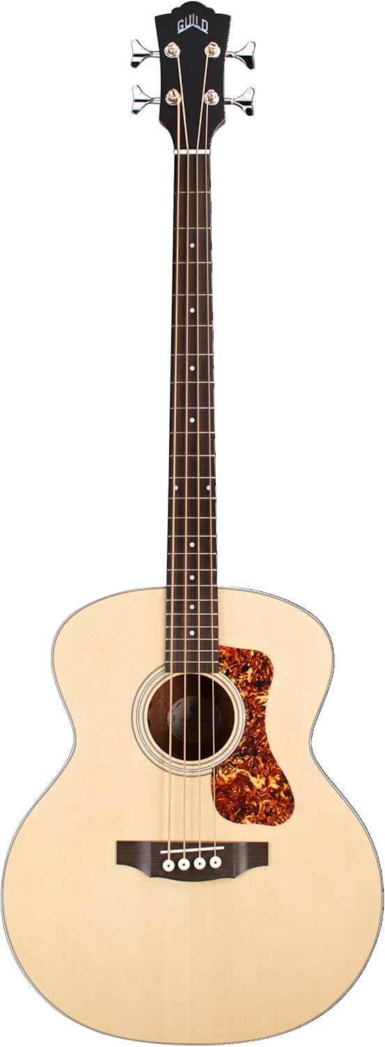 Guild Guitars B-240E Acoustic Bass, in Natural, Jumbo Archback Solid Top, Westerly Collection