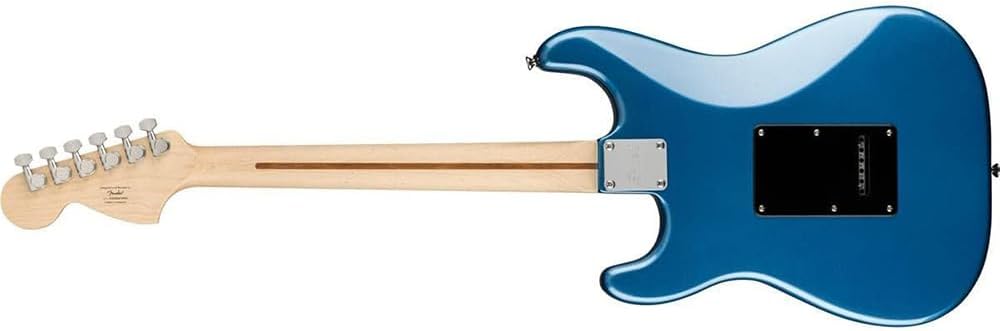 Squier Affinity Series™ Stratocaster®, Maple Fingerboard, Lake Placid Blue - 0378003502 Bundle w/ 12-Pack Guitar Pick and Liquid Audio Polishing Cloth