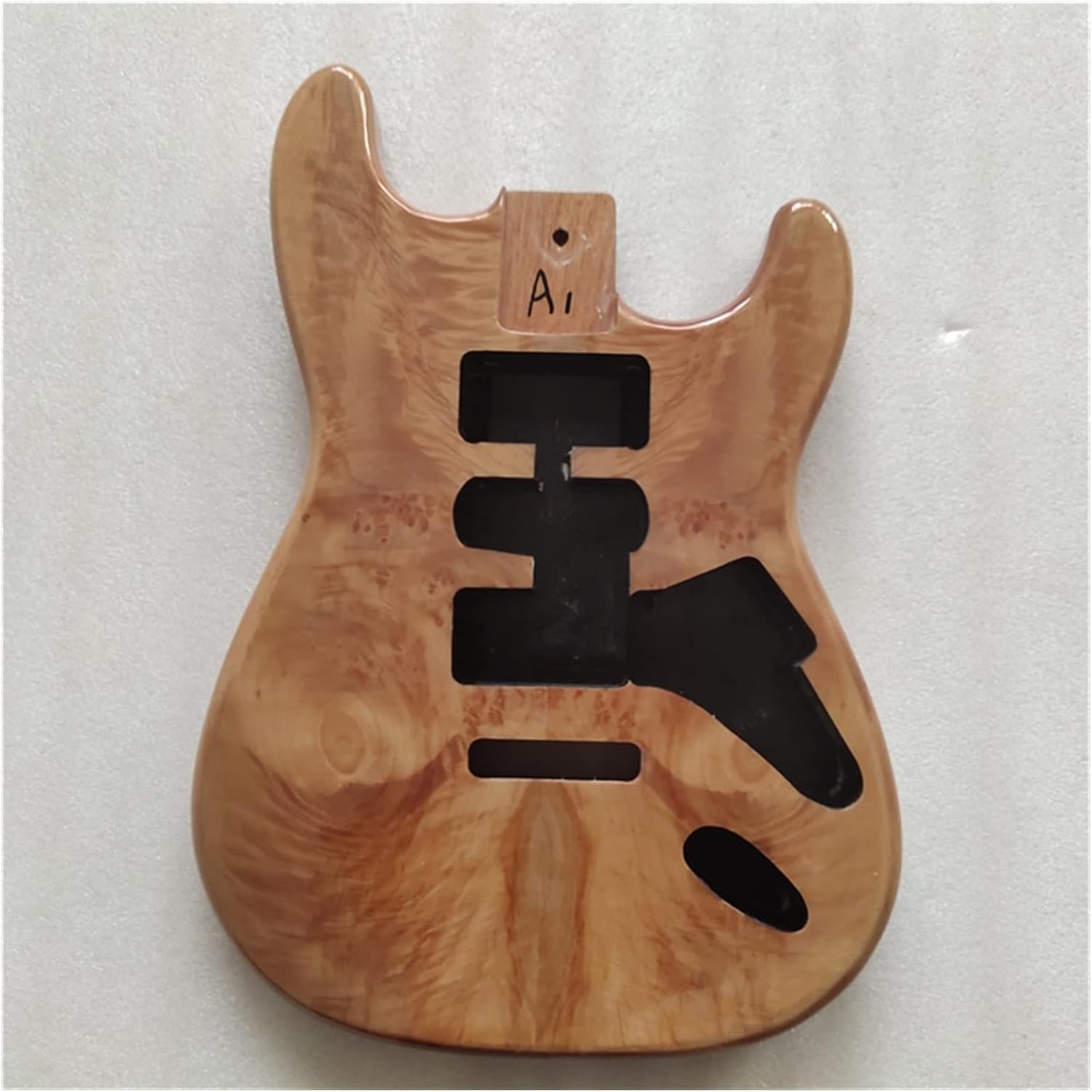 TSTS DIY Mahogany Guitar Body Handmade Electric Guitar Kit Guitar DIY Accessory