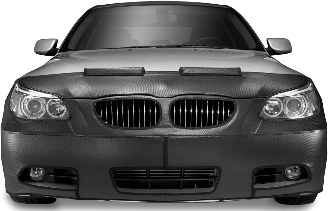 Colgan Custom Fit Original Front End Mask for Select BMW Models - Carbon Fiber (Black)