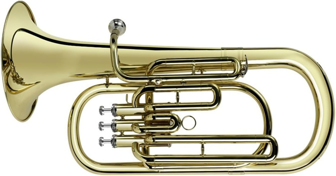 Standard Euphonium 3 key B flat brass instrument