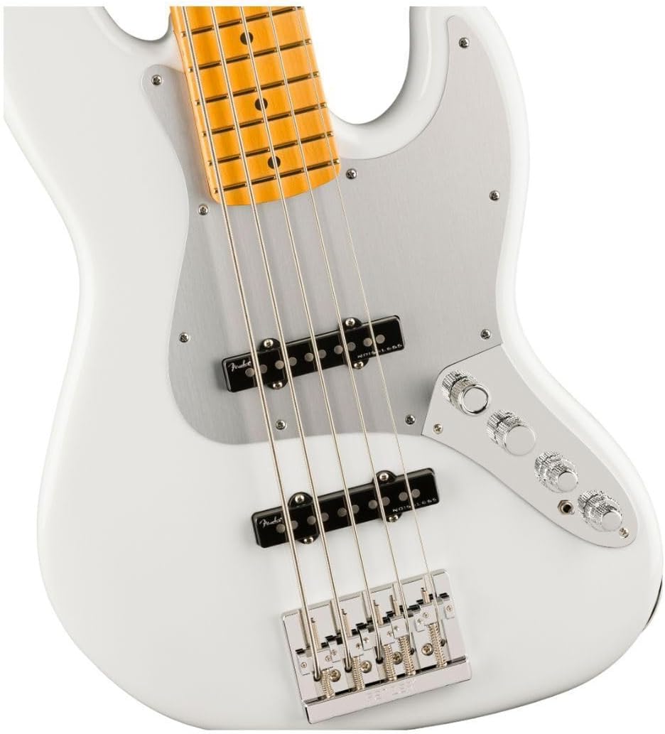 Fender American Ultra II Jazz Bass V - Avalanche, Maple Fingerboard