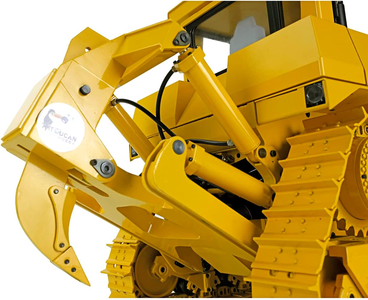 TOUCAN RC HOBBY Metal 1/14 RC Hydraulic Bulldozer DXR2 Remote Control Dozer New Sound Module