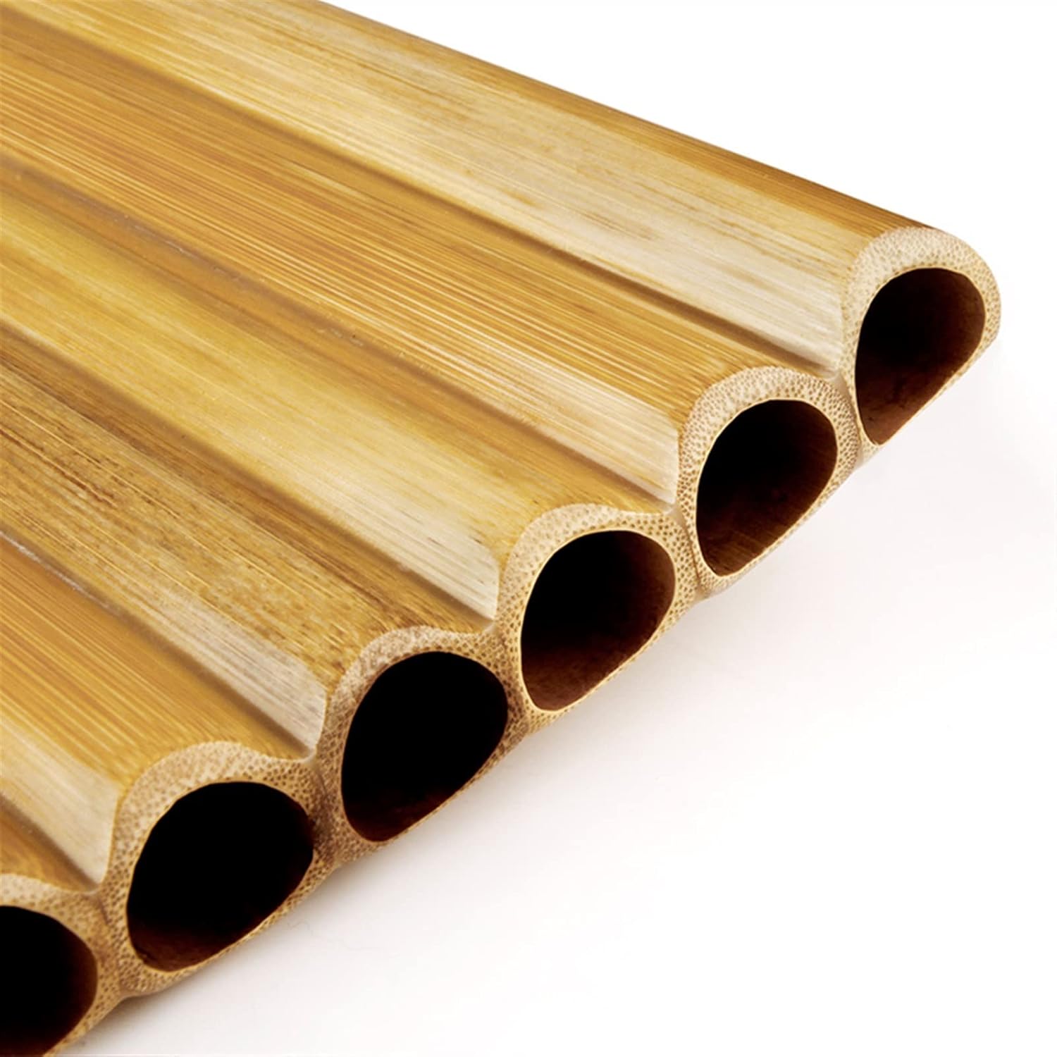 Hand Made 22 Pipes C Key Pan Flutes Bamboo Woodwind Musical Instrument Pan Pipe