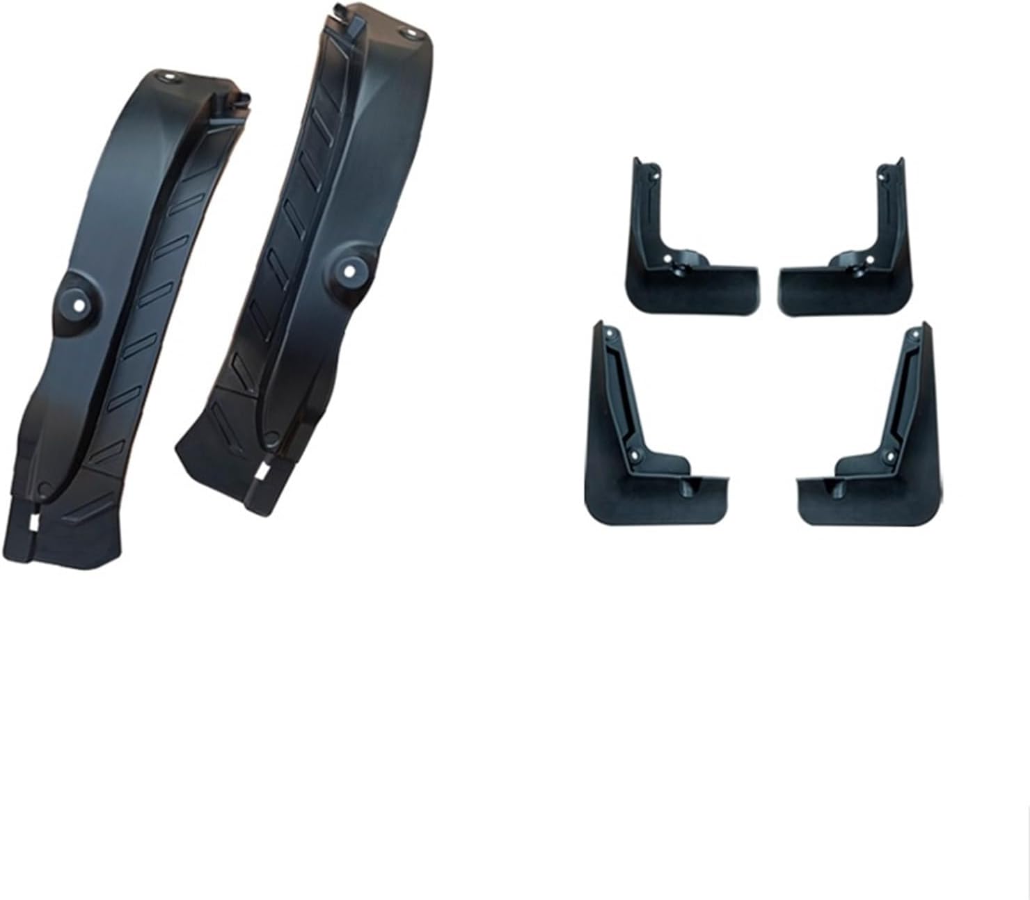 Compatible for Seal U Sealion 6 2023 2024 2025 Car Rear Wheel Arch Flare Fender Liner Splash Guards ABS Mud Flap Protect Accessories(Champion Version B)