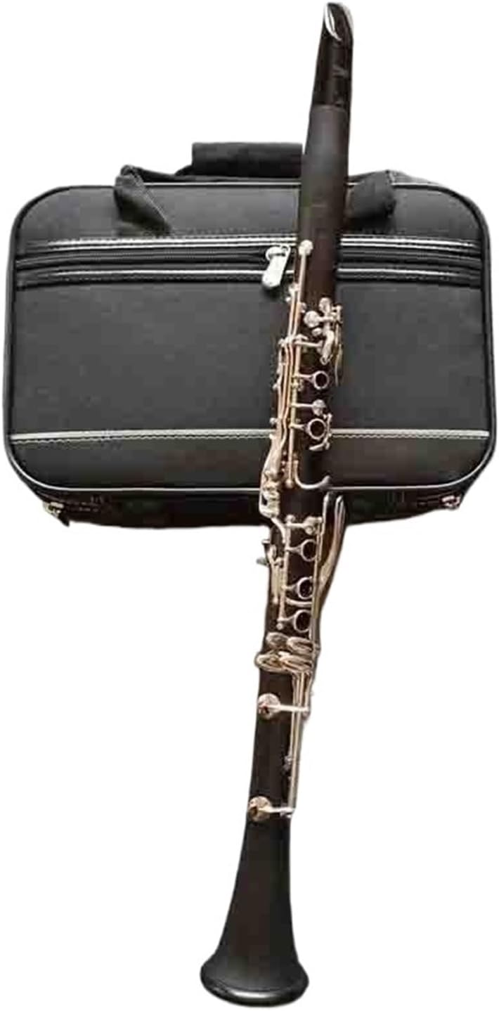 Clarinet 17 Keys B Flat Bakelite Solid Woodwind Instrument Clarinet Instrument