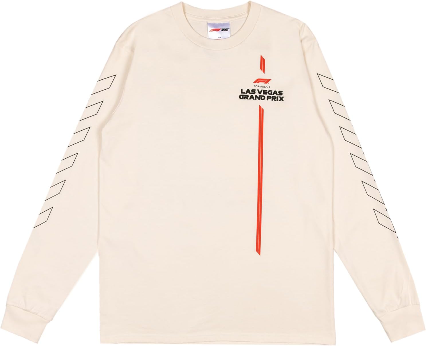 F1 Las Vegas Grand Prix Men's Strip Circuit Classic Fit Long Sleeve T-Shirt