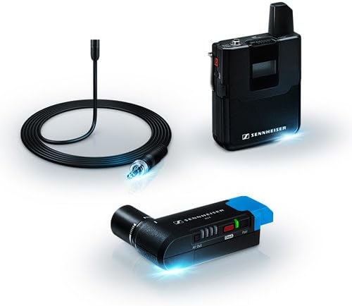 Sennheiser AVX Camera-Mountable Lavalier Pro Digital Wireless Set (MKE2 Lavalier) Bundle with SKB Waterproof Case and BA20 Recharging Battery Pack