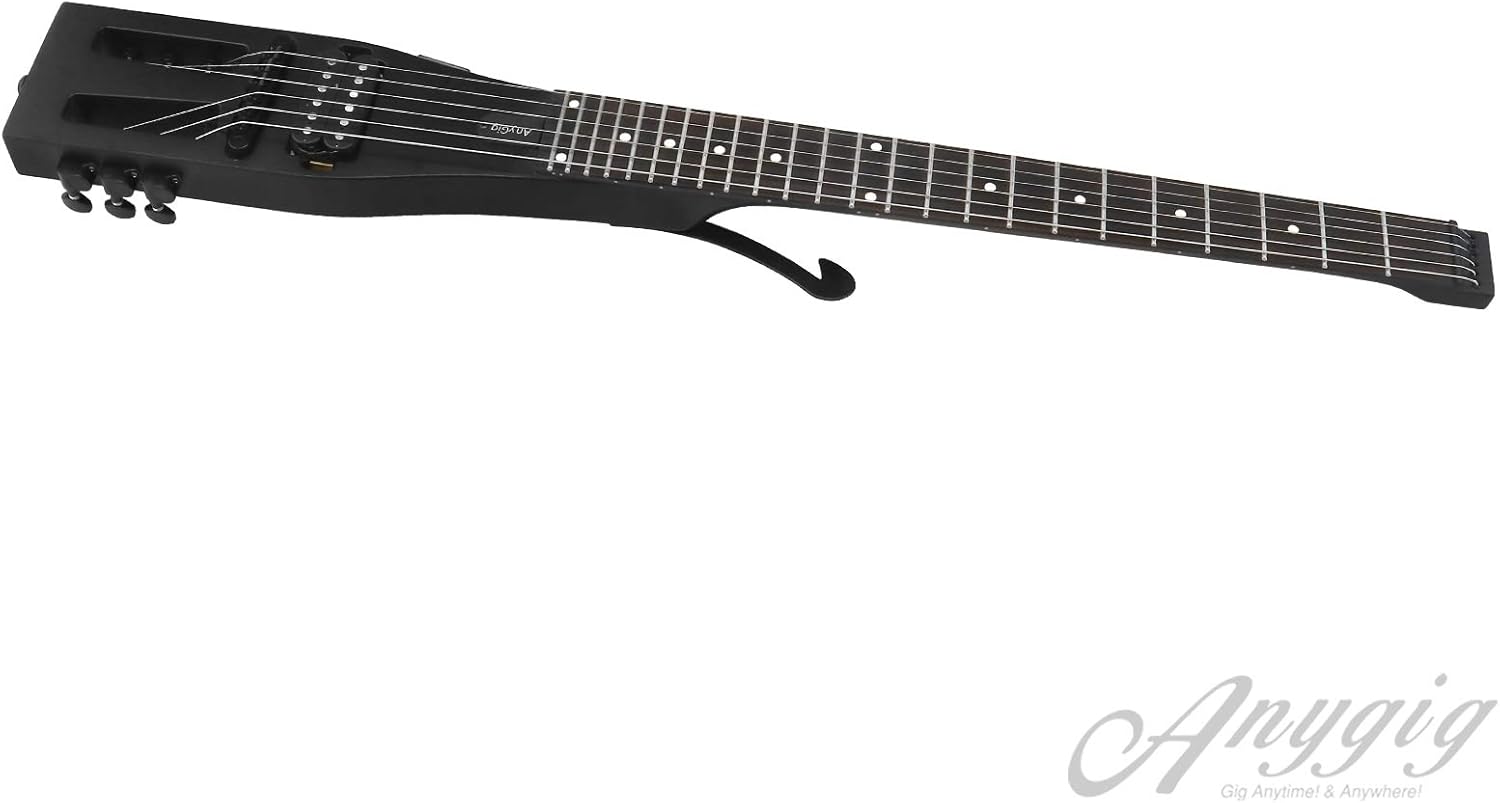 SING F LTD Travel Electric Guitar, Ultra-Light Headless Design, Full-Scale 25.5