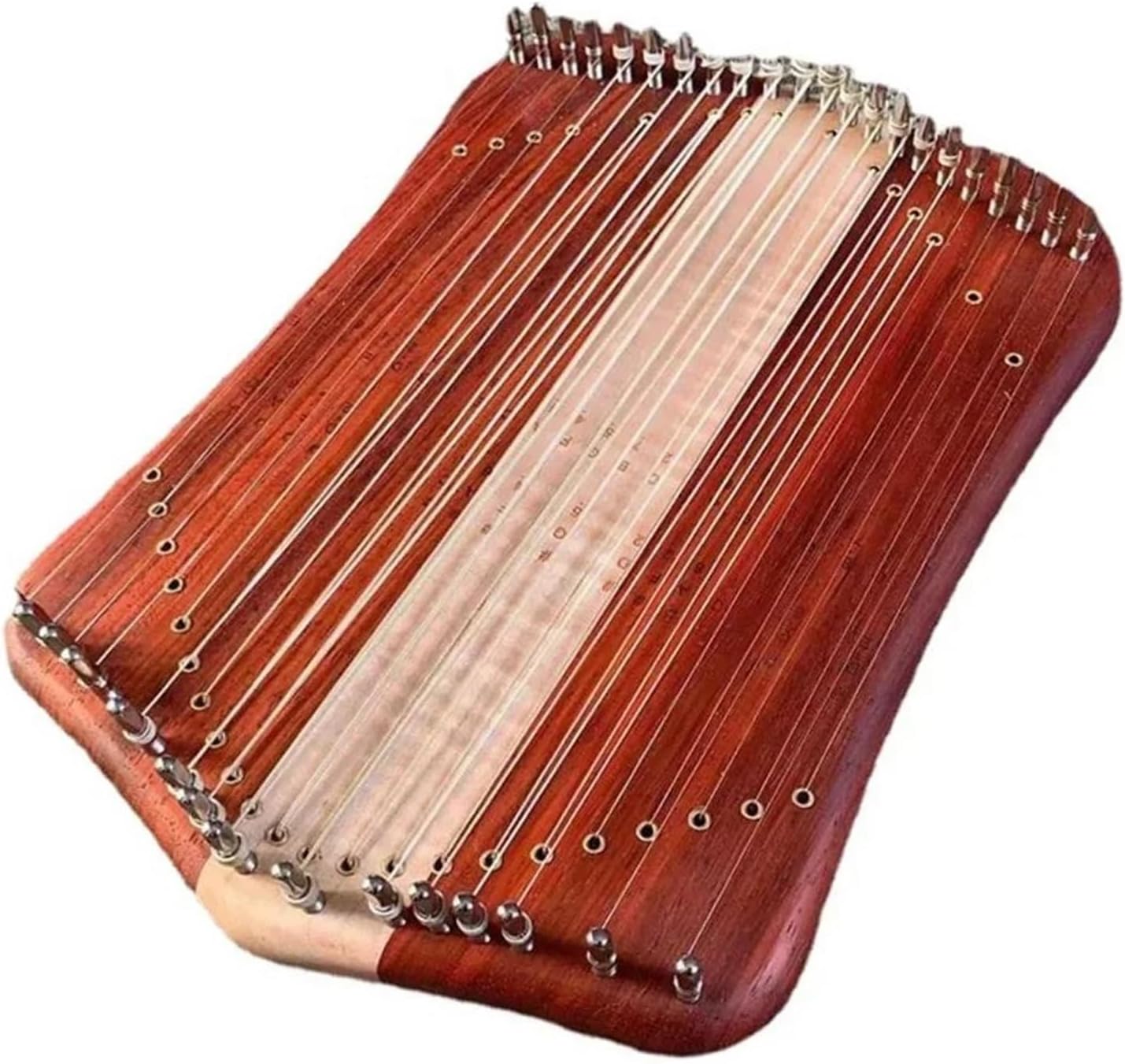 Lyre Harp Set Professional Musical Instruments And Accessories Beginners Wooden Harp 37 String Lyre Harp