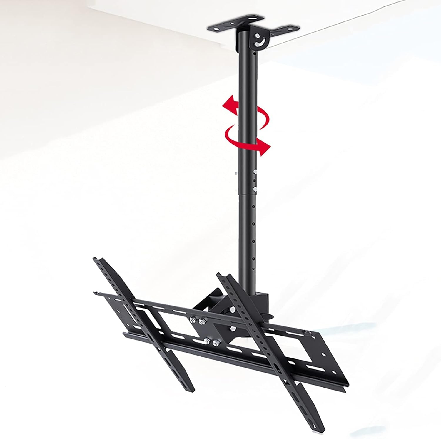 TV Stand tv Wall Mount 360° Swivel and Tilt Ceiling TV Mount Teles Height Adjustment for 40 to 70 Inch TV Swivel and Tilting Bracket,2.5-