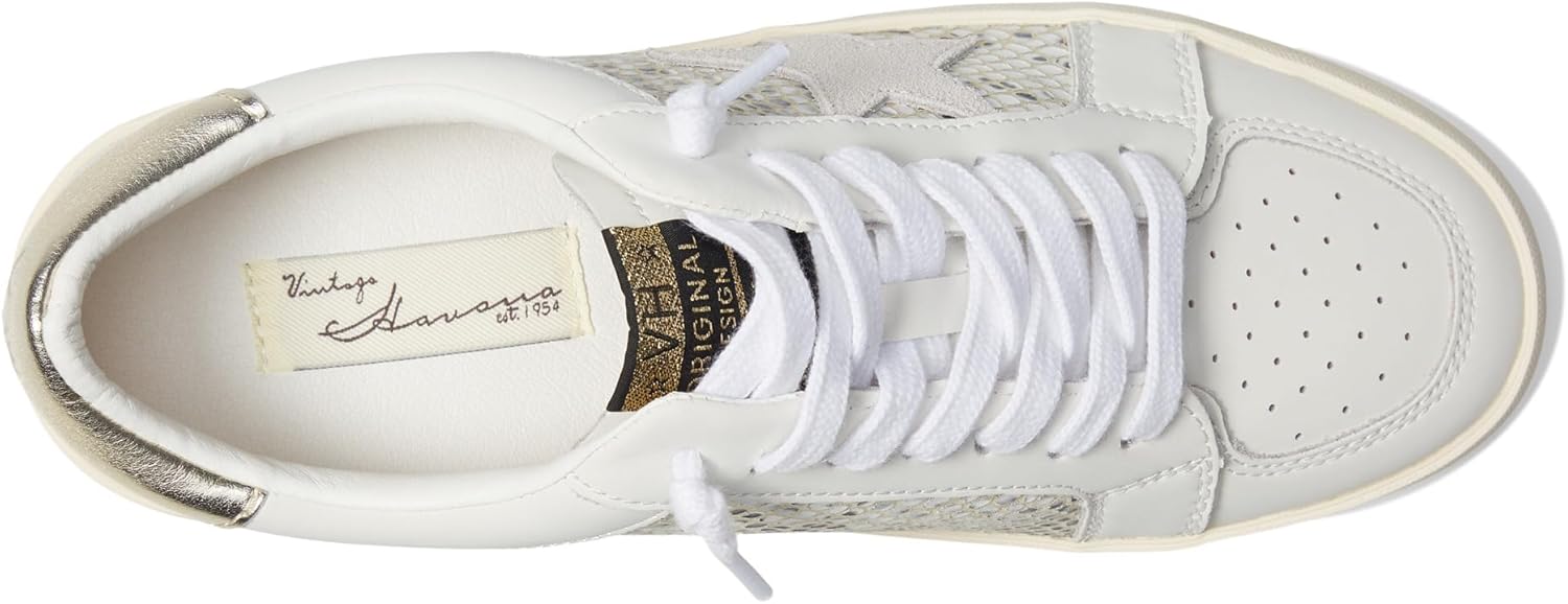 Vintage Havana Womens Reflex White/Snake Multi 10 M