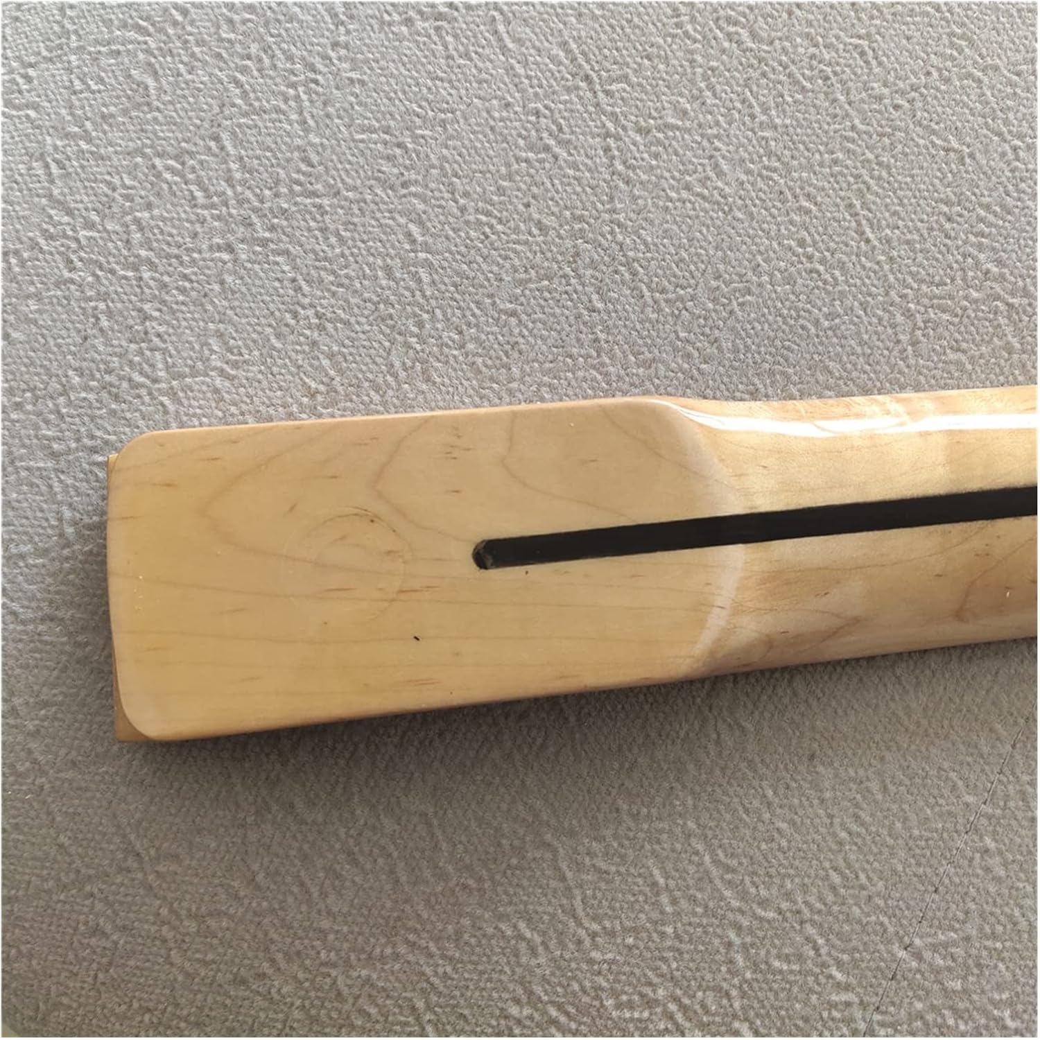Fretless Maple 24 Frets Bass Guitar Neck Part 4 String Maple Fingerboard Unfinished Guitar Neck