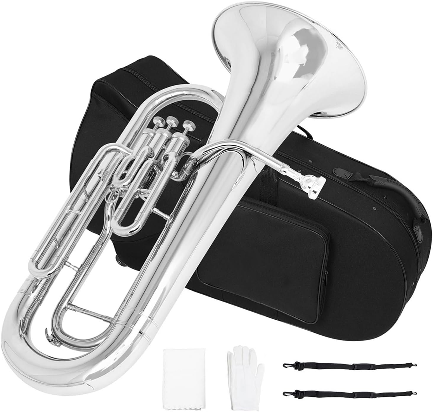 Professional Three Key Euphonium Bb Brass Instrument Euphonium All-brass Instrument
