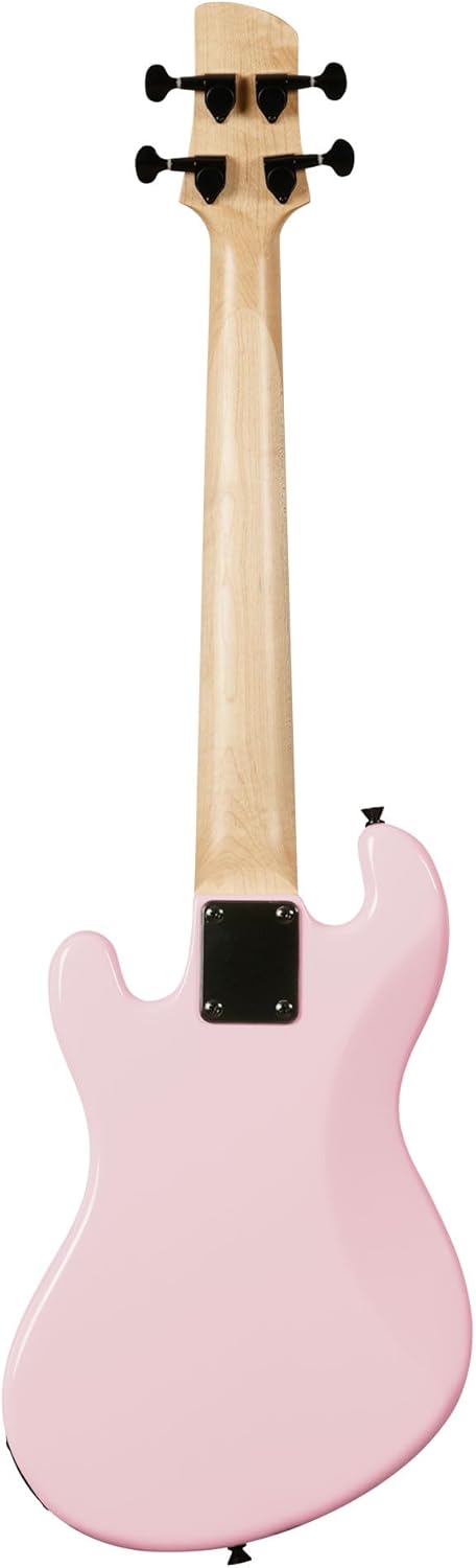 Solid Body 4-String Pale Pink Fretted U•BASS®