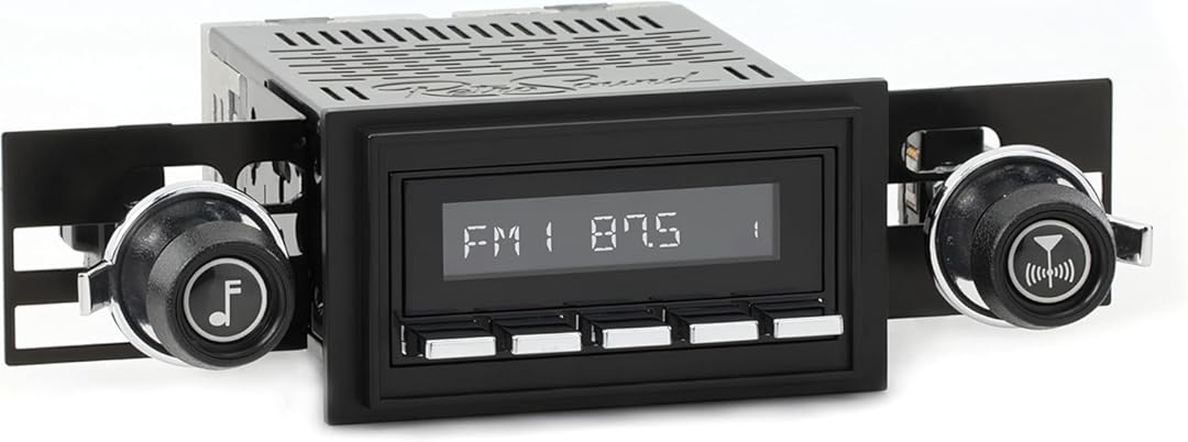 RetroRadio Compatible with 1972-76 Chevrolet Corvette Features Include Bluetooth, USB, AM/FM HBC-M2-218-37-73C