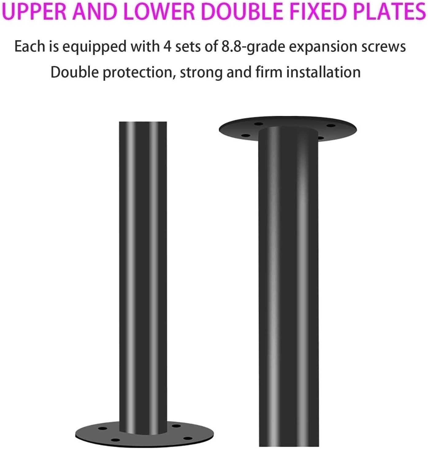 LCD TV e Floor Stand - 360 Degree Rotating e Floor Stand,Wall Mount Partition Swivel e,TV Ceiling Mount Adjustable Bracket,Fits 32-75inch LED Sn Display,Up to,60,85cm