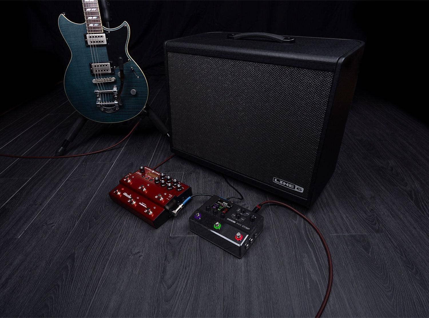 Line 6 HX Stomp Multi Effects Processor, Black