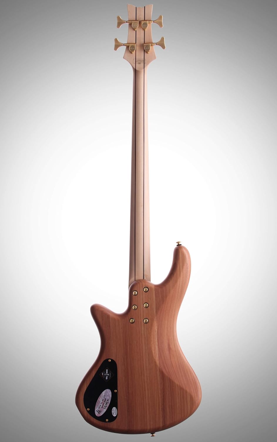 Schecter Stiletto Custom-4 Electric Bass (4 String, Natural Satin)