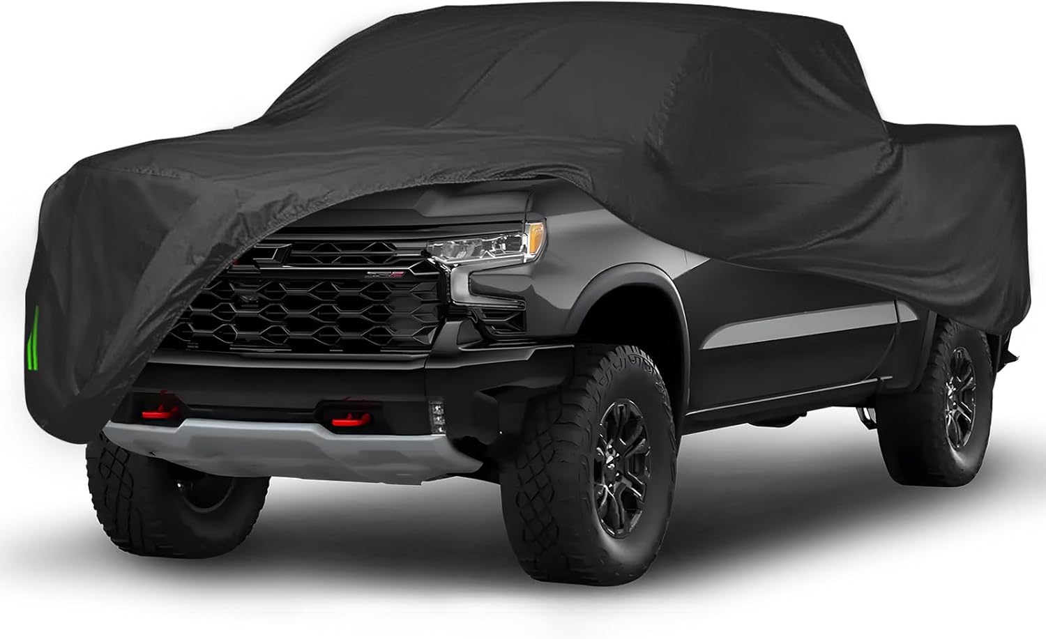 Proadsy Car Cover Compatible with Chevrolet Chevy Silverado 1500 2019-2024 2025 2026 Windproof All Weather Waterproof Sun Rain UV Dust Snow Protection Outdoor Covers