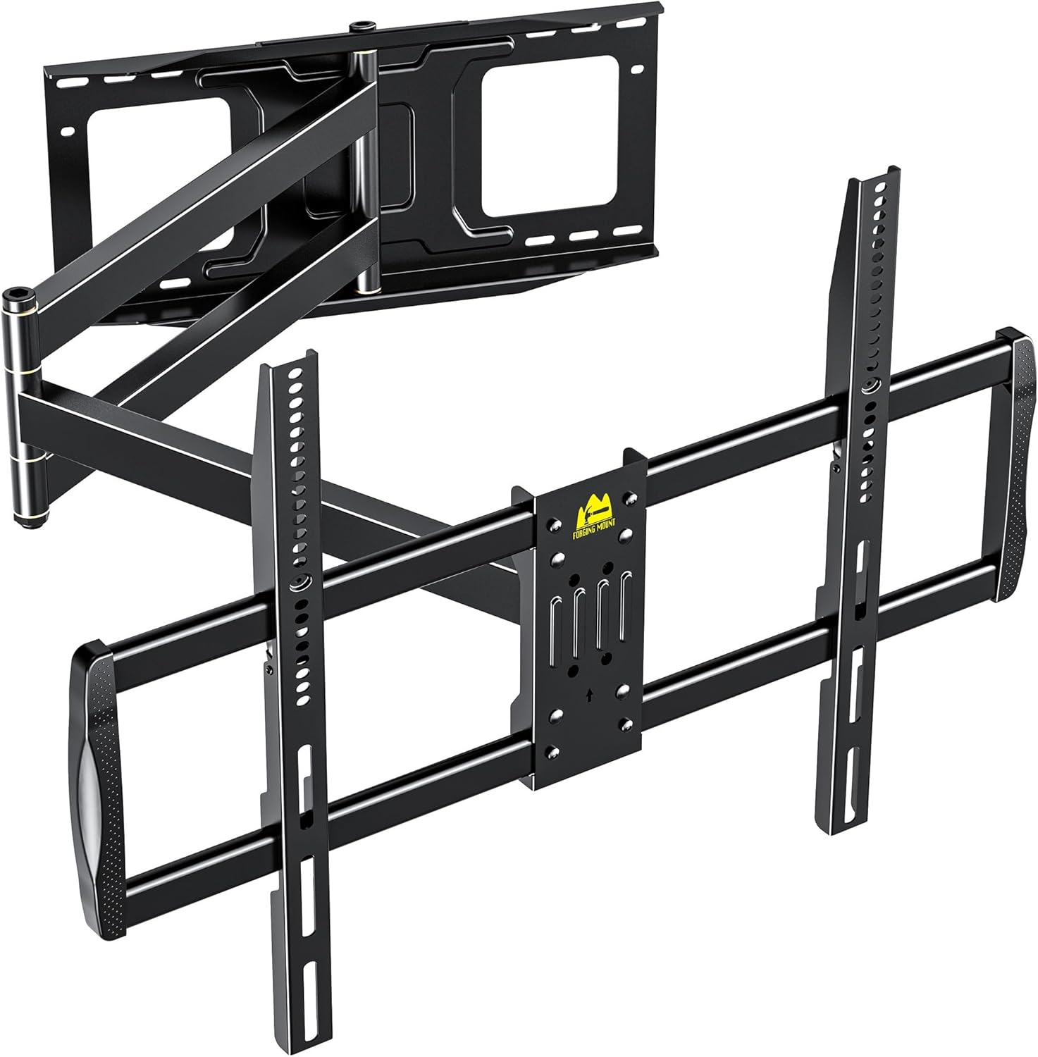FORGING MOUNT 43–110 inch Long Arm Full Motion TV Wall Mount Holds 176 lbs, VESA 900x600mm, 42.8″ Long Extension for Screen Centered on Living Room,Heavy Duty TV Mount, Tilt, Fits 12″/16″/24″ Studs,