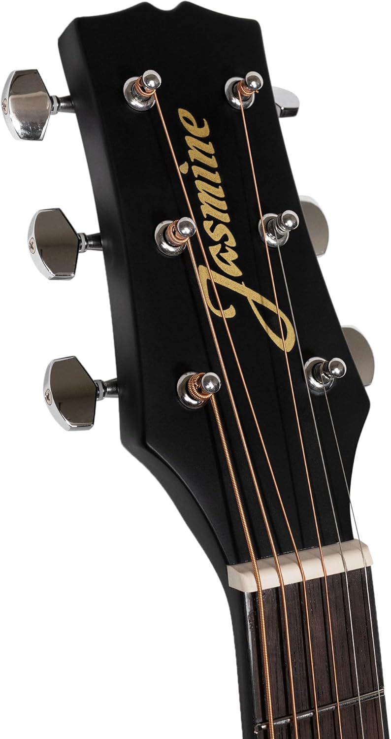 Jasmine S34C Orchestra Style Acoustic Guitar - Black