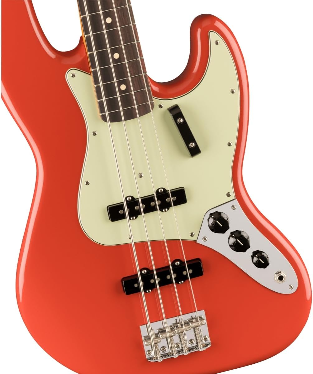 Fender Vintera II '60s Jazz Bass - Fiesta Red with Rosewood Fingerboard