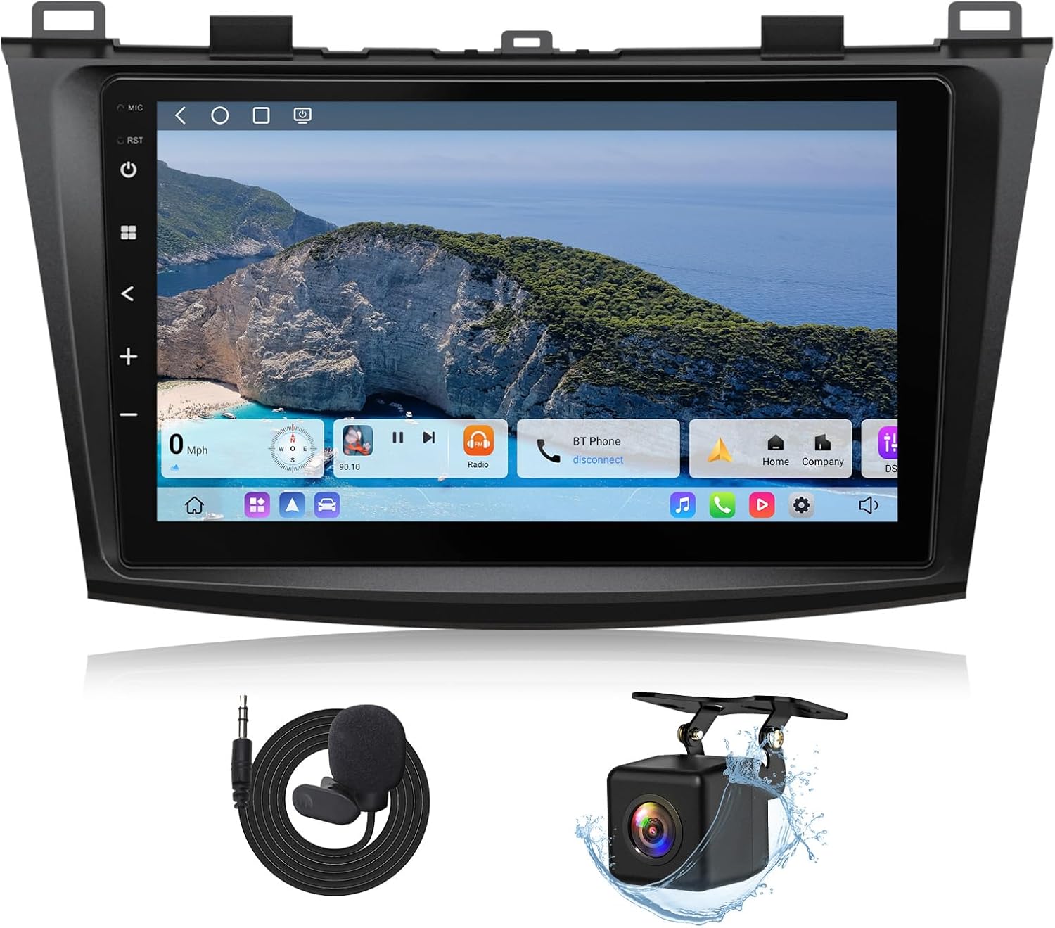 Eonon M3BLX6S 6+64GB Car Stereo Receiver for Mazda 3 2010-2013,Wireless CarPlay & Android Auto Headunit, 9