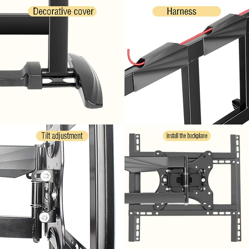 TV Stand Full Motion Articulating TV Wall Mount Bracket, for 32-70 Inch (110-900mm) LED, Max Load 45kg