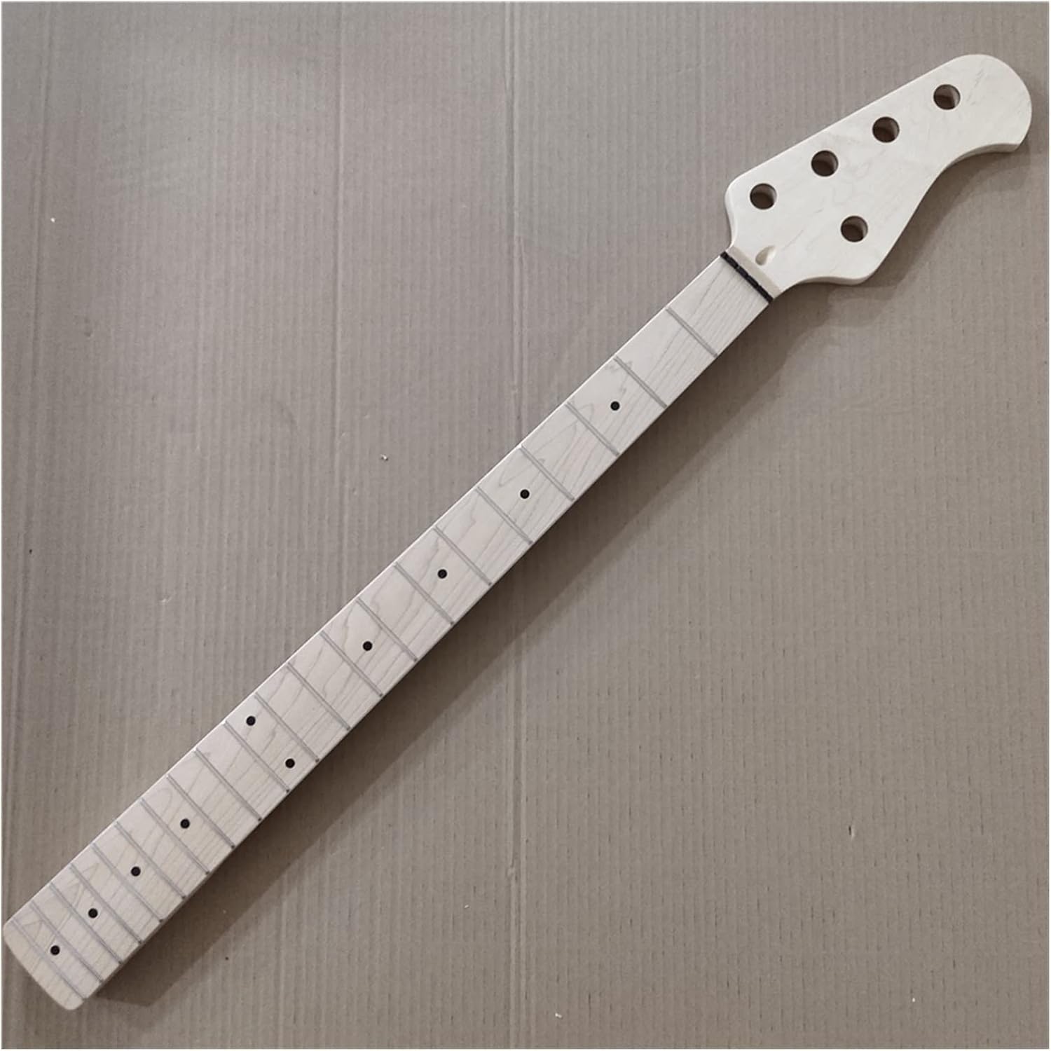 Maple 21 Frets Bass Guitar Neck Part 5 String Maple Fingerboard 34 Inch Electric Guitar Neck