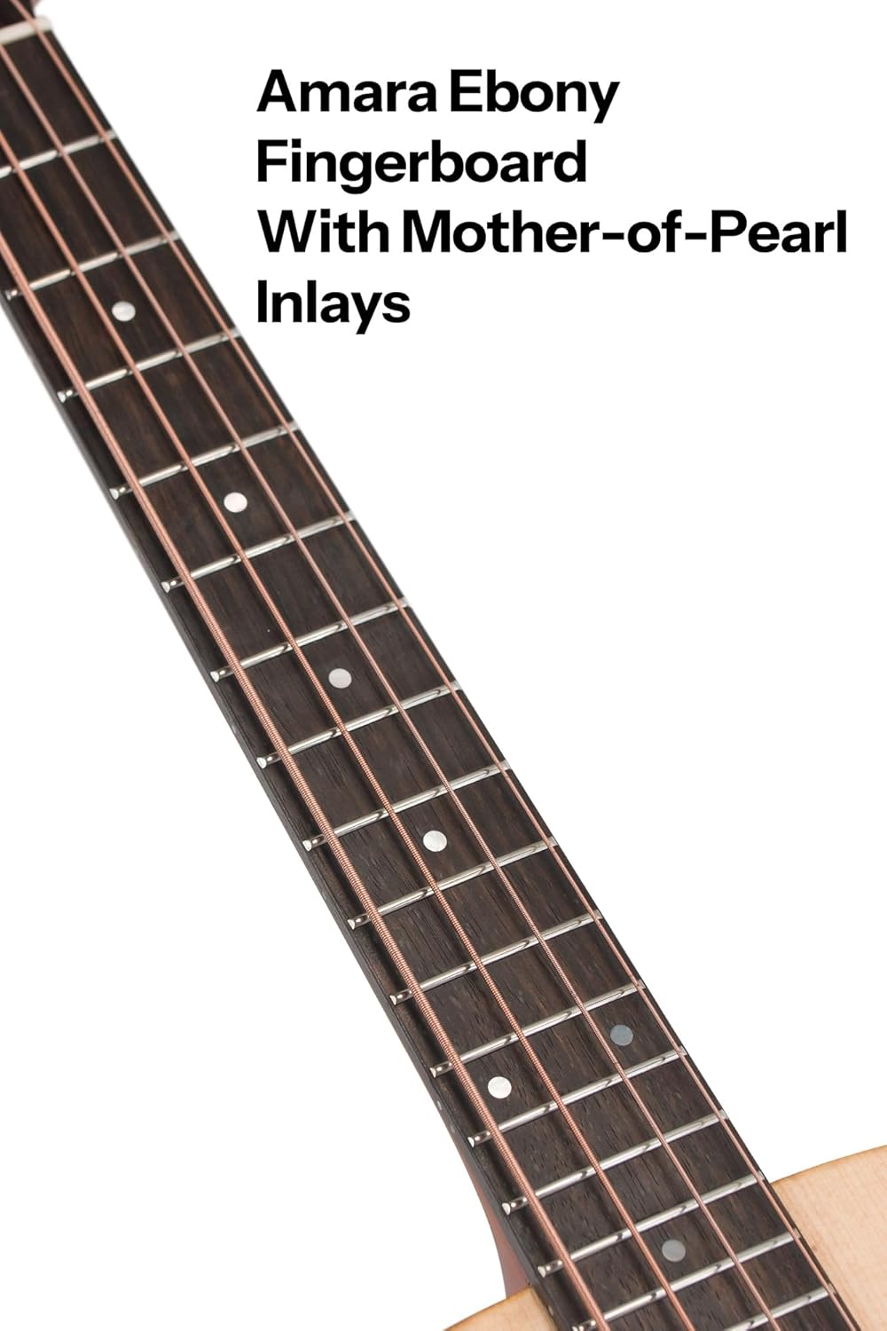 Bromo BAT 8E SG Solid Top Dreadnought Acoustic Bass Guitar