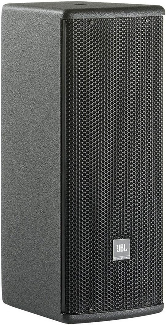 JBL Professional AC25 Ultra-Compact 2-Way Loudspeaker with Dual 5.25-Inch Drivers, Black