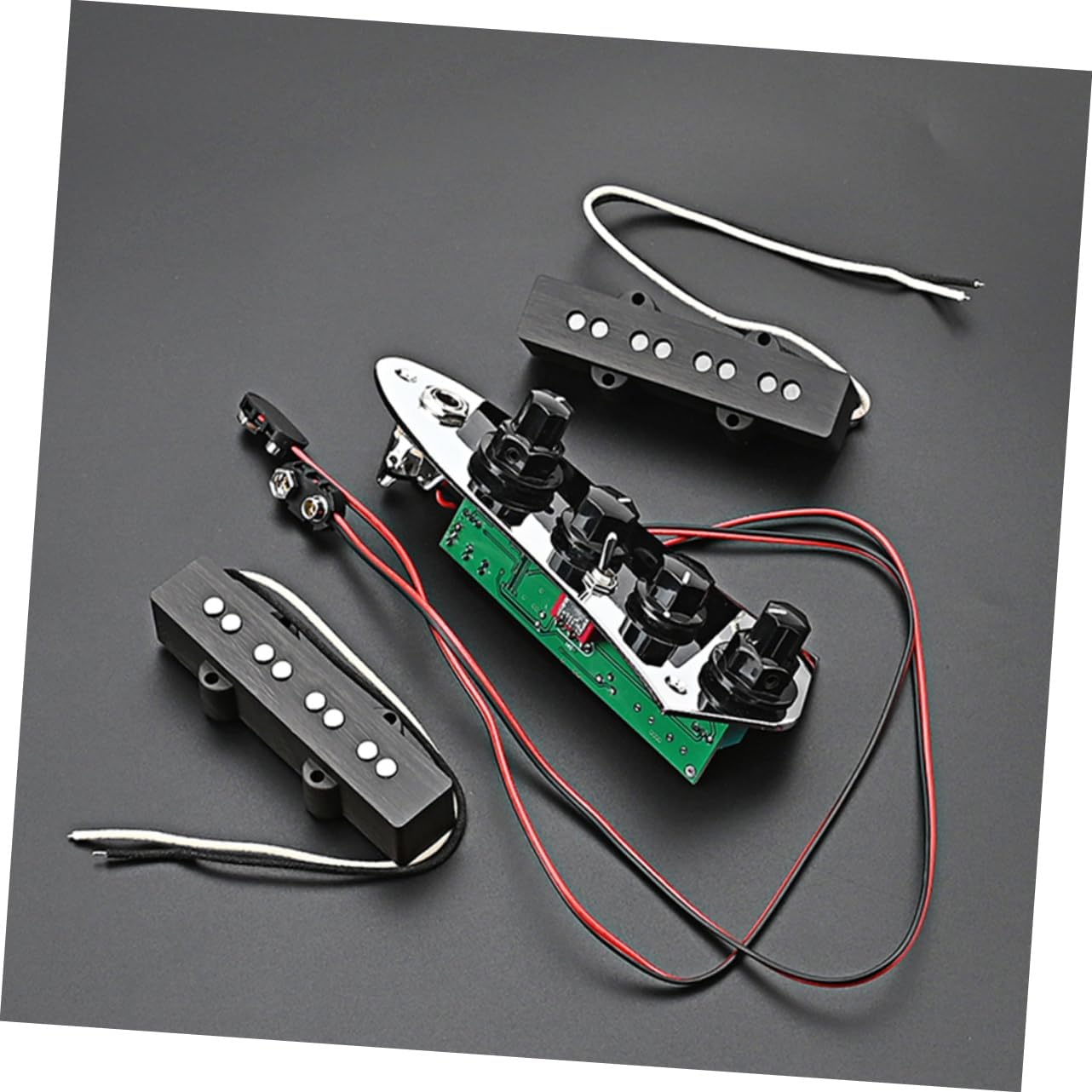 1set Bass Pickups String Bass Guitar Lightweight and Compact Design for Enhanced Sound Quality Construction