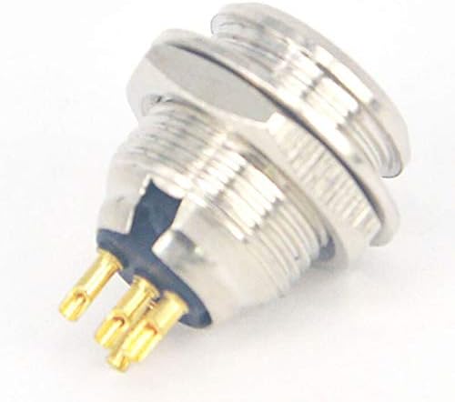 Davitu Electrical Equipments Supplies - 100 Pieces by Mini xlr 4 pin female male Audio Microphone connector - (Color: female)