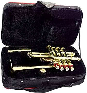 SHREYAS Piccolo Trumpet Brass With Hard Case And mouthpiece RDS 852
