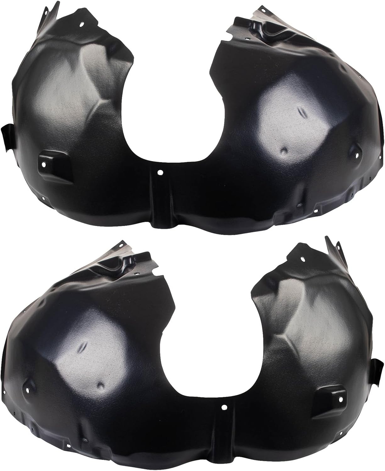 TRQ Inner Fender Liner Set Compatible with 2020-2021 Chrysler Voyager CH1248214 CH1249190