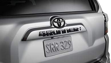 Genuine Toyota Parts - Emblem Black 4Runner (PT948-89180-02)