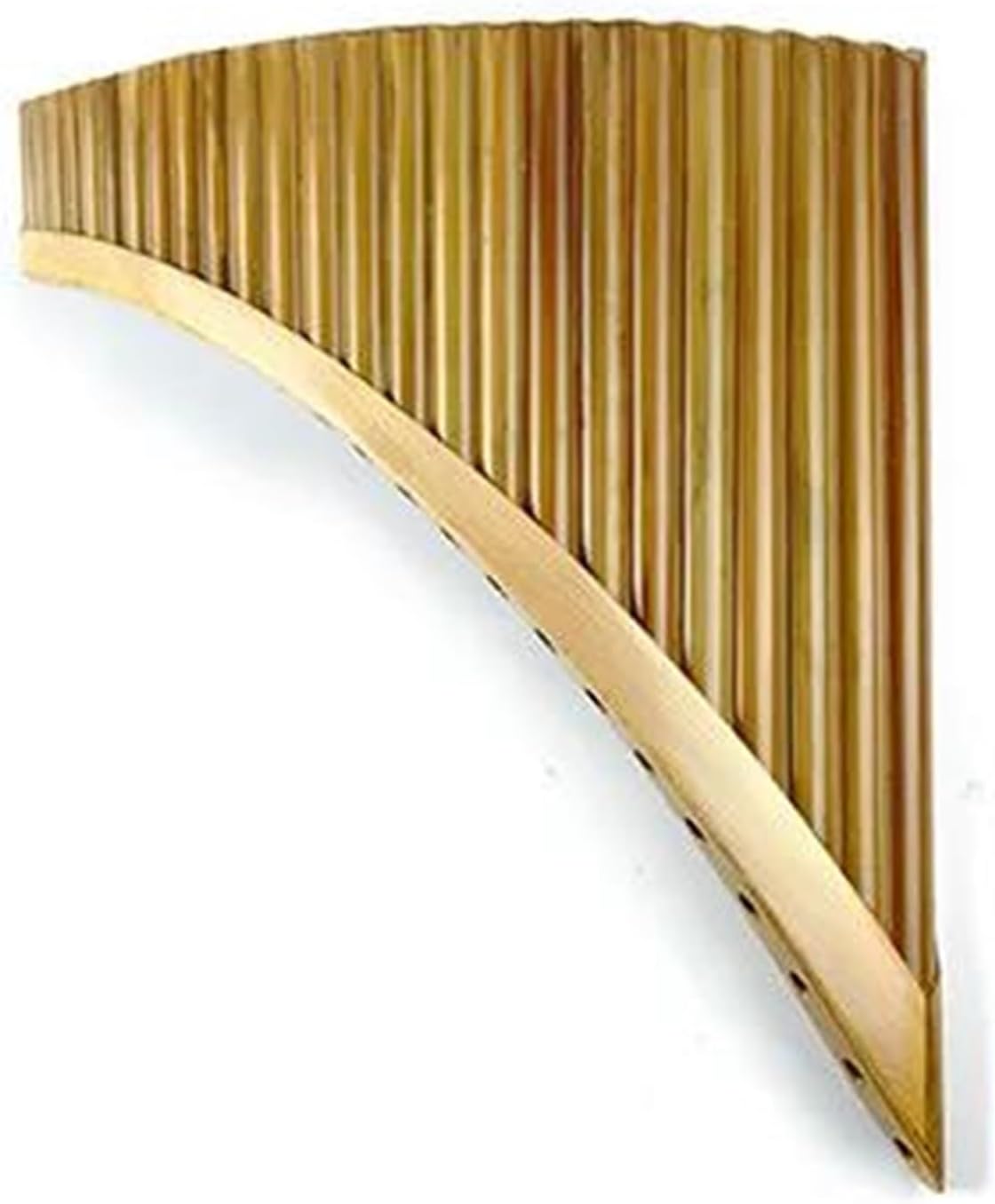 Chinese Traditional Musical Instrument 25 Pipes Pan Flute C Key Pan Pipes Woodwind Instrument Pan Flute In C Key (Color : Left)