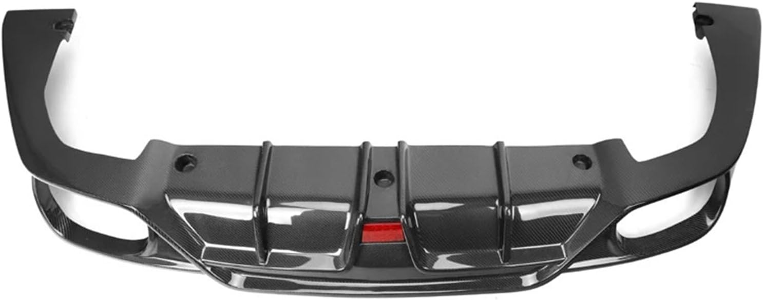 Carbon Fiber Car Accessorise Rear Bumper Lip Diffuser Compatible for Maserati Ghibli 2014-2017 Car Styling