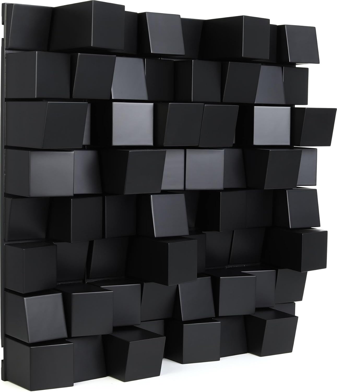 Vicoustic Multifuser Wood Sound Diffuser - Size 64, Matte Black