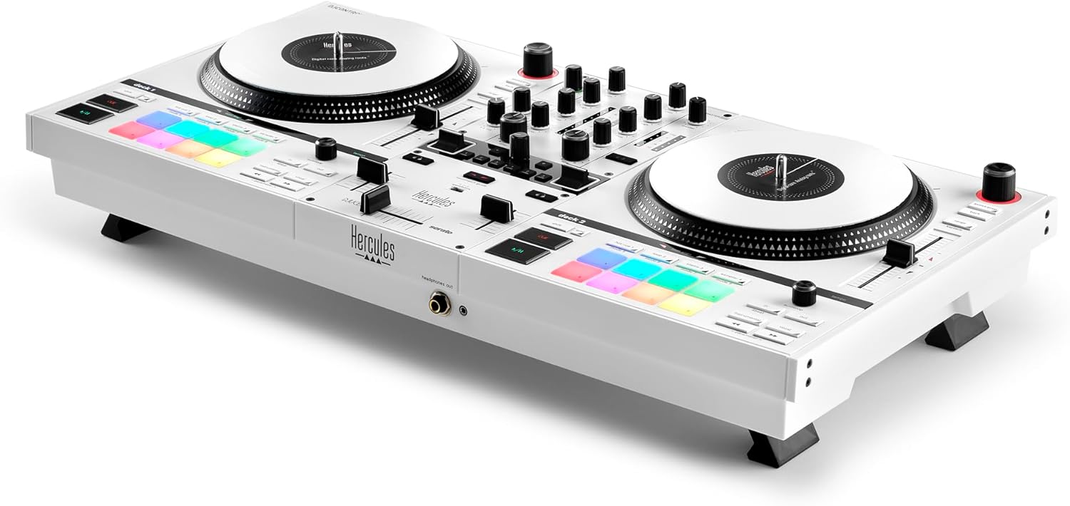 Hercules DJ Control Inpulse T7 White, Limited Edition