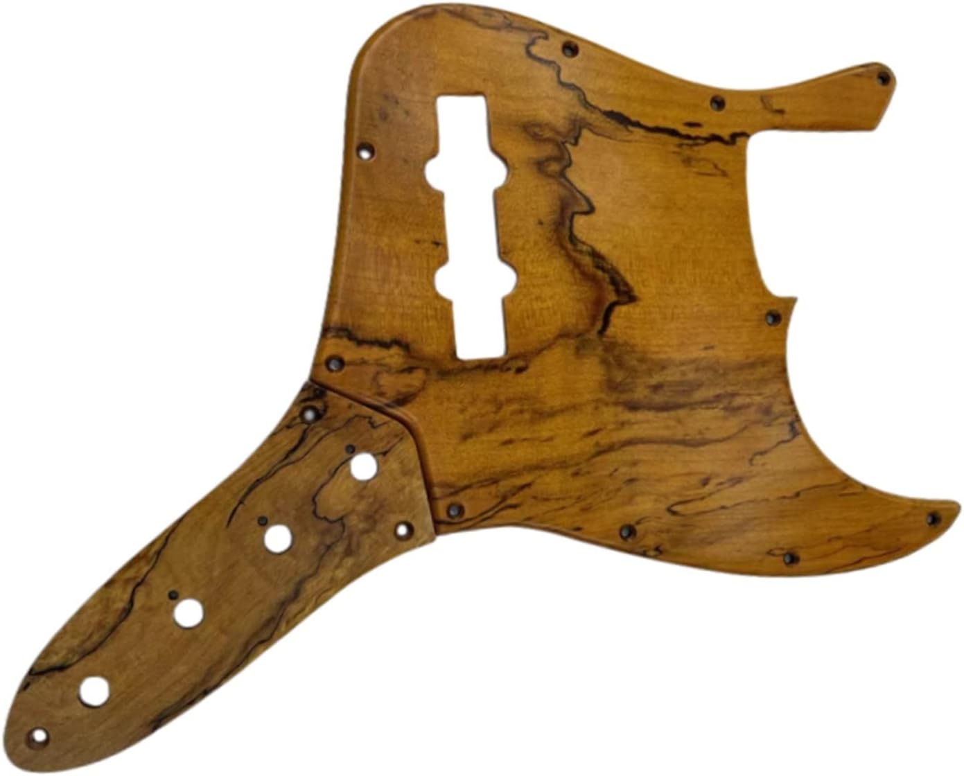 Electric Guitar Pickguard 10 Holes 5 String Electric Guitar Bass Guitar Pickguard Pick Guard with Control Plates Scratch Plate Accessories (Color : 03)