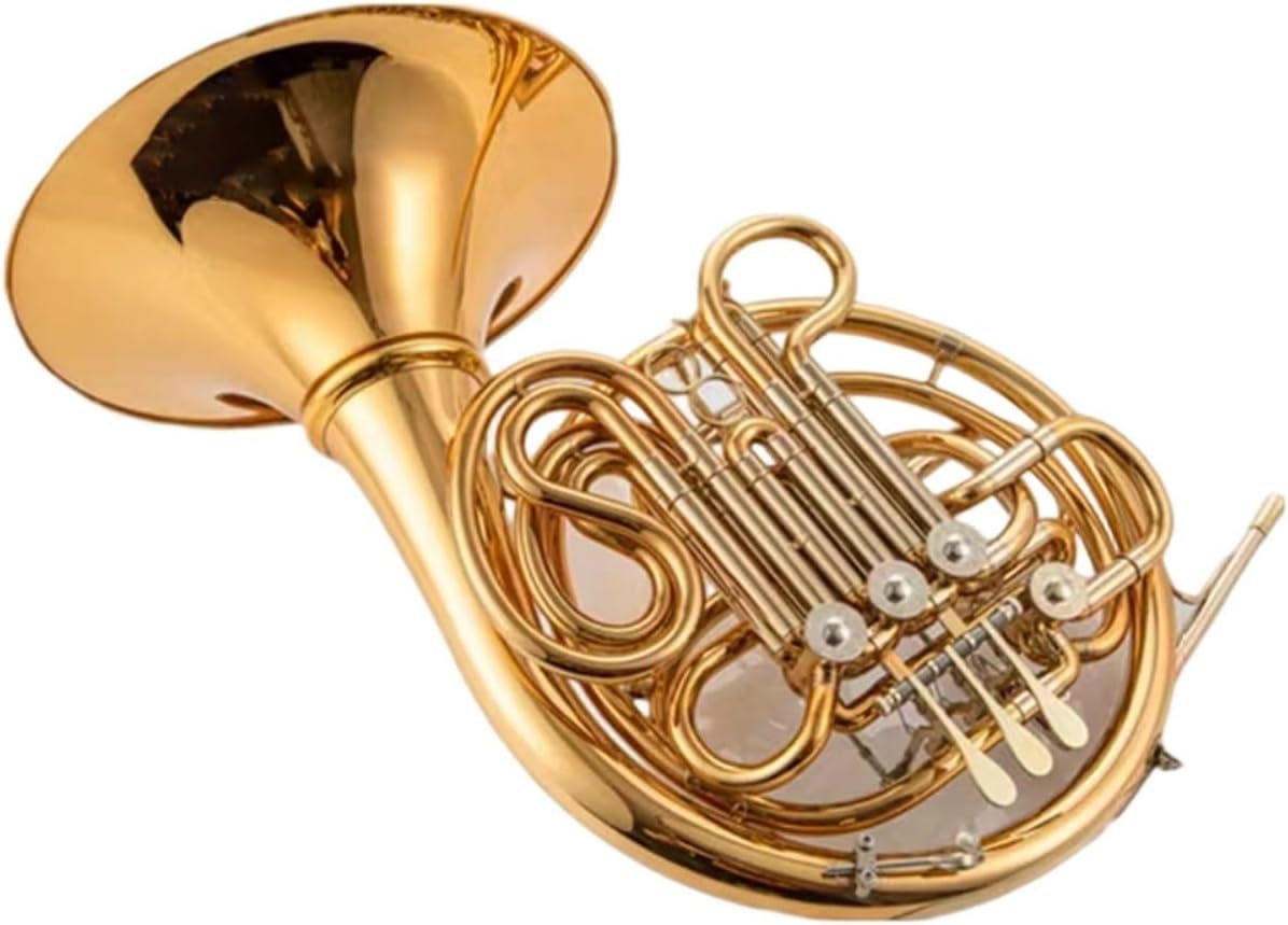 4 Key French Horn French Horn Gold Copper Or Rose Four Key Double Row Split Design(3)
