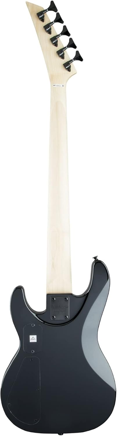 Jackson JS Series 5-String Concert Bass JS3VQ, Transparent Black Burst, Amaranth Fingerboard