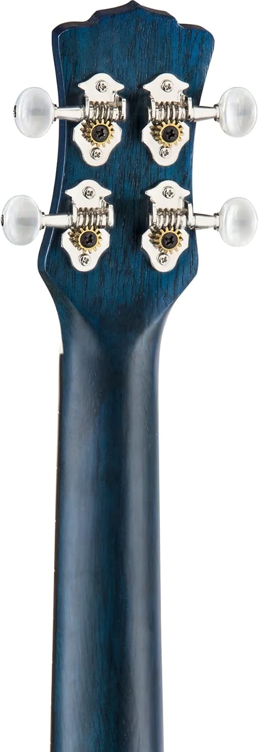 Luna Concert Ukulele with Gig Bag, Great Wave Graphic